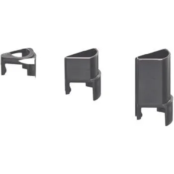 Opěrný prvek pro stavitelnou nohu Integrato, výška 60 mm, plast černý