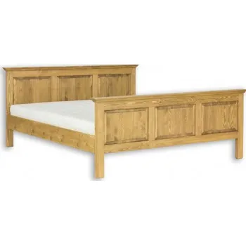 Postel Masivní postel 90x200cm ACC 02 - K16 antická bílá