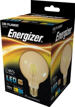 Žárovka Energizer LED Filament Gold 5W E27 2200K