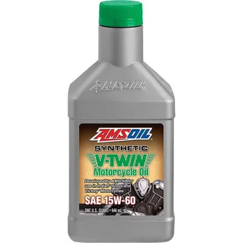 Motorový olej Amsoil Synthetic V-Twin Motorcycle Oil 15W-60 946 ml