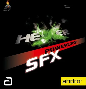 Andro Hexer Powergrip SFX červený 2,1