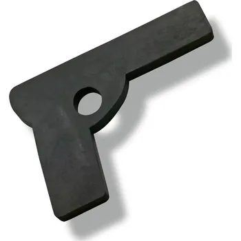 Šermířská zbraň JU-SPORTS Gumová tréninková pistole jednoduchá