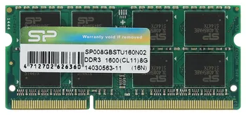 Operační paměť Silicon Power 8 GB DDR3 1600 MHz (SP008GLSTU160N02)