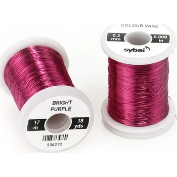 Barevný drátek Sybai Colour Wire Bright Purple