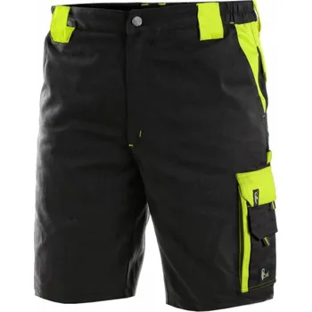 pracovní kraťasy CXS Sirius Brighton kraťasy černé/žluté