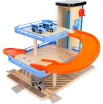 Legler Dřevěná patrová garáž s výtahem