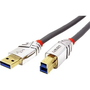Datový kabel CROMO USB 5Gbps kabel USB3.0 A(M) - USB3.0 B(M), 5m (36664) - 11.43.8035