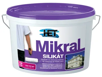 Fasádní barva HET Mikral silikát 20 kg