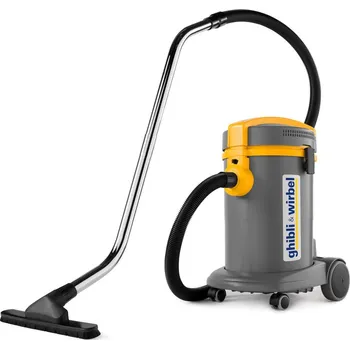Průmyslový vysavač GHIBLI POWER WD36 P vysavač na suché/mokré sání, UFS filtrace, teflonový filtr (plastový kontejner)