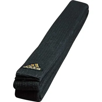 Bojový sport PÁS ČERNÝ NA KIMONO ADIDAS Master deluxe Barva: Černá, Délka: 330