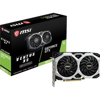 Grafická karta MSI V375-032R GeForce GTX 1660 Ti 6 GB GDDR6