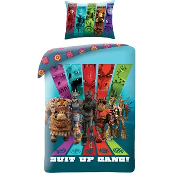 Povlečení HALANTEX | Povlečení Jak vycvičit draka Suit up - 140x200, 70x90, 100% bavlna