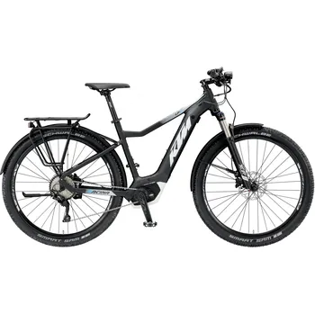 Elektrokolo KTM Macina Race LFC 10 PT-CX5I4 13,4 Ah 29" Black Matt/White/Azzuro 2019