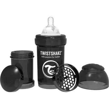 Twistshake Anti-Colic 180 ml, černá
