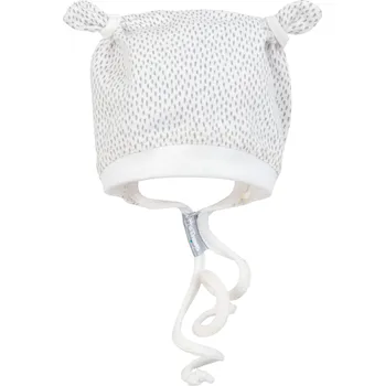 Kojenecká čepice kojenecká bavlněná čepička se stopičkami
