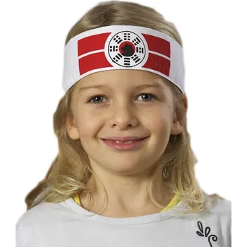 Oblečení pro bojové sporty JU-SPORTS ŠÁTEK s různým motivem ZNAKY: Dračí hlava PA KUA