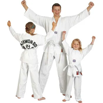 Bojový sport JU-SPORTS Dobok taekwondo, dětský START, WTF střih včetně bílého pásku Velikost: 90