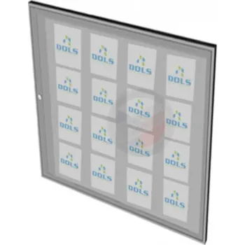 Vitrína interiérová DOLS 1000x1250 mm - lakovaná - RAL 9016 MAT. - BÍLÁ