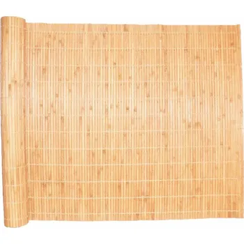 Rohož bambusová za postel silná 100x300 cm přírodní