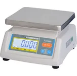 TSCALE T28-25D, 15/25kg, 190mmx230mm Gastro váha do kuchyní, výroben a skladů - dva displeje