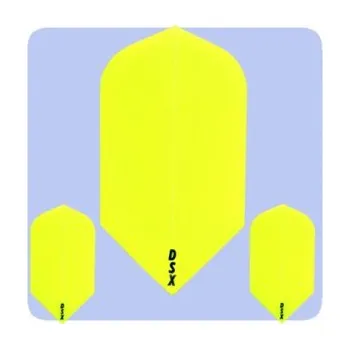Příslušenství pro šipky Designa Letky DSX Colours - Yellow F1491 žluté