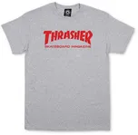 Thrasher Skate Mag Melange tričko šedé