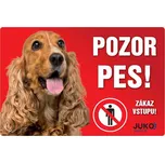 JUKO petfood Pozor pes! Zákaz vstupu!