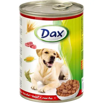 Krmivo pro psa Partner in Pet Food CZ s.r.o.+ DAX Dog Hovězí 415 g 24 ks