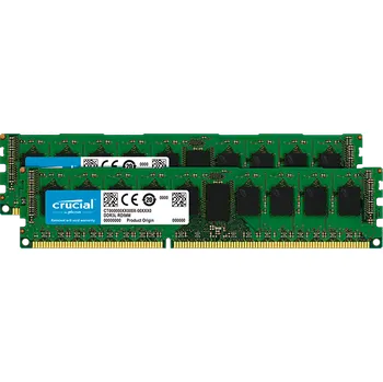 Operační paměť Crucial 32 GB (2x 16 GB) DDR3 1600 MHz (CT2K204864BD160B)