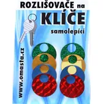 Rozlišovač na klíče samolepicí 8ks