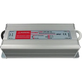 LED páska Zdroj spínaný pro LED pásky, 12V, 60W, 5A (Napájecí zdroj pro LED pásky 12V 60W 5A)
