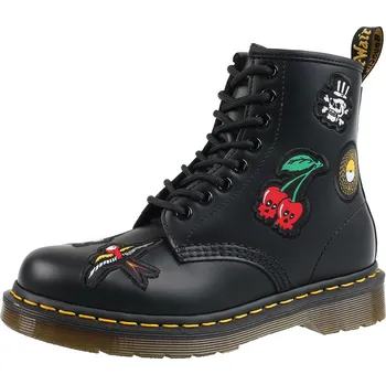 Pánská zimní obuv boty kožené unisex - 8 dírkové - Dr. Martens - DM24436001 - 36