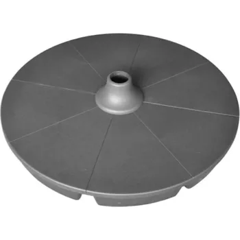 Stojan na slunečník Plastový stojan na slunečník k naplnění vodou / pískem 5 kg