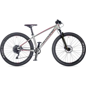 Dětské kolo Author Ultrasonic 27,5" stříbrné/červené/černé 16"