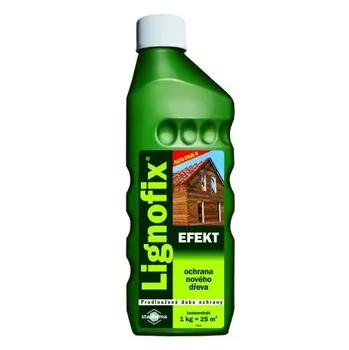 barva a nátěr na dřevo Stachema Lignofix Efekt hnědý 1 kg