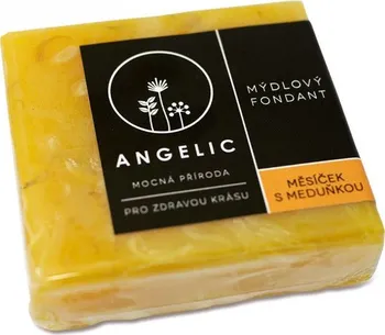 Mýdlo Angelic Mýdlový fondant měsíček s meduňkou 105 g