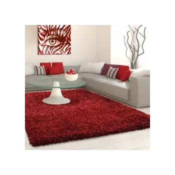 Koberec Koberec Life Shaggy 1500 Red - více rozměrů, rozměr cm kruh 160 x 160