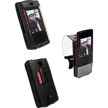 Pouzdro na mobilní telefon Kožené pouzdro Nokia X3 Krusell 89452