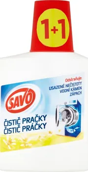 Univerzální čisticí prostředek Unilever Savo čistič pračky Citrón 2 x 250 ml