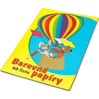 Papír Sada barevných papírů, 20 listů