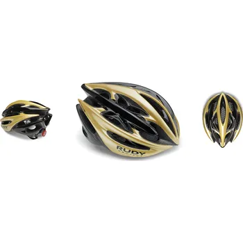 Cyklistická přilba Recenze Rudy Project Sterling Plus Black/Gold S/M