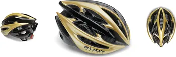 Cyklistická přilba Rudy Project Sterling Plus Black/Gold S/M