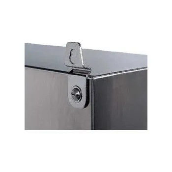 Jistič NSYFCMX 4 závěsy na stěnu nerez 304 pro Spacial SMX, Schneider Electric