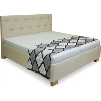 Postel Postel zvýšená Peggy 180cm 180 x 200cm Smetanová
