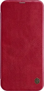 Pouzdro na mobilní telefon Nillkin Qin Book pro Samsung J415 Galaxy J4+ červené