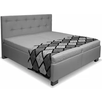 Postel Postel zvýšená Peggy 180cm 180 x 200cm Šedá