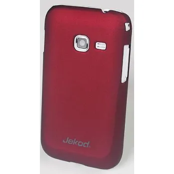 Pouzdro na mobilní telefon Ochranný zadní kryt Samsung S6802 Jekod red