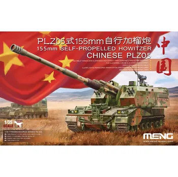 Plastikový model Meng 1/35 Chinese PLZ05 155MM Self-Propelled Howitzer