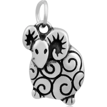 Přívěsek Šperky4U Ocelový přívěšek s kroužkem - ovečka - OPP1675