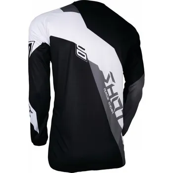 Moto dres Shot Racing Devo Ultimate 2018 černý bílý dres na motokros L